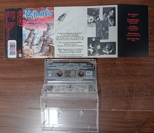 Defiance - Void Terra Firma - Cassette - 1990 Roadrunner Records - Picture 3 of 5