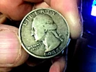 1935 quarter in excellent condition  no surface scratchs or pitting either side