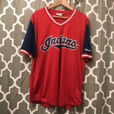 Cleveland Indians Francisco Lindor 12 Mr Smile SGA Baseball Jersey Adult XL  Red