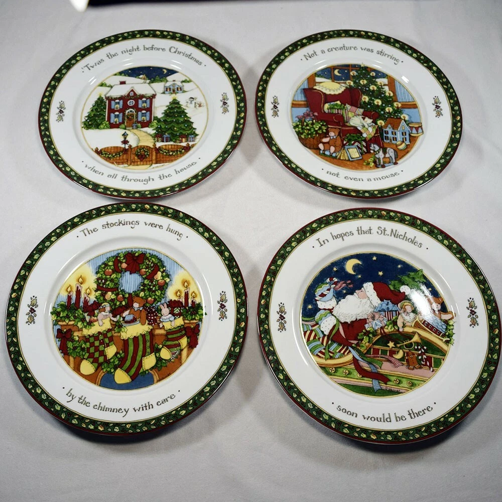 Portmeirion christmas plates cheap