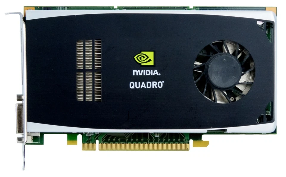 Graphic Card Nvidia QUADRO FX 1800 768MB GDDR3 PC 3D Cad 192-BIT 1x Dvi-I 2xDP - Image 2 of 2