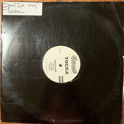 TOCKA  DOWN DA WAY  B/W BANG BANG  12'' VINYL PROMO SINGLE  GARNETT ENTERTAINMEN7