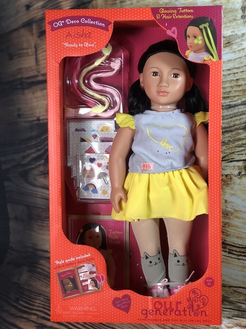 our generation tattoo doll