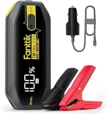 FANTTIK T8 MAX Upgrade 4000 Amp Jump Starter, 24000mAh 10.0L Gasoline and 8.0L D