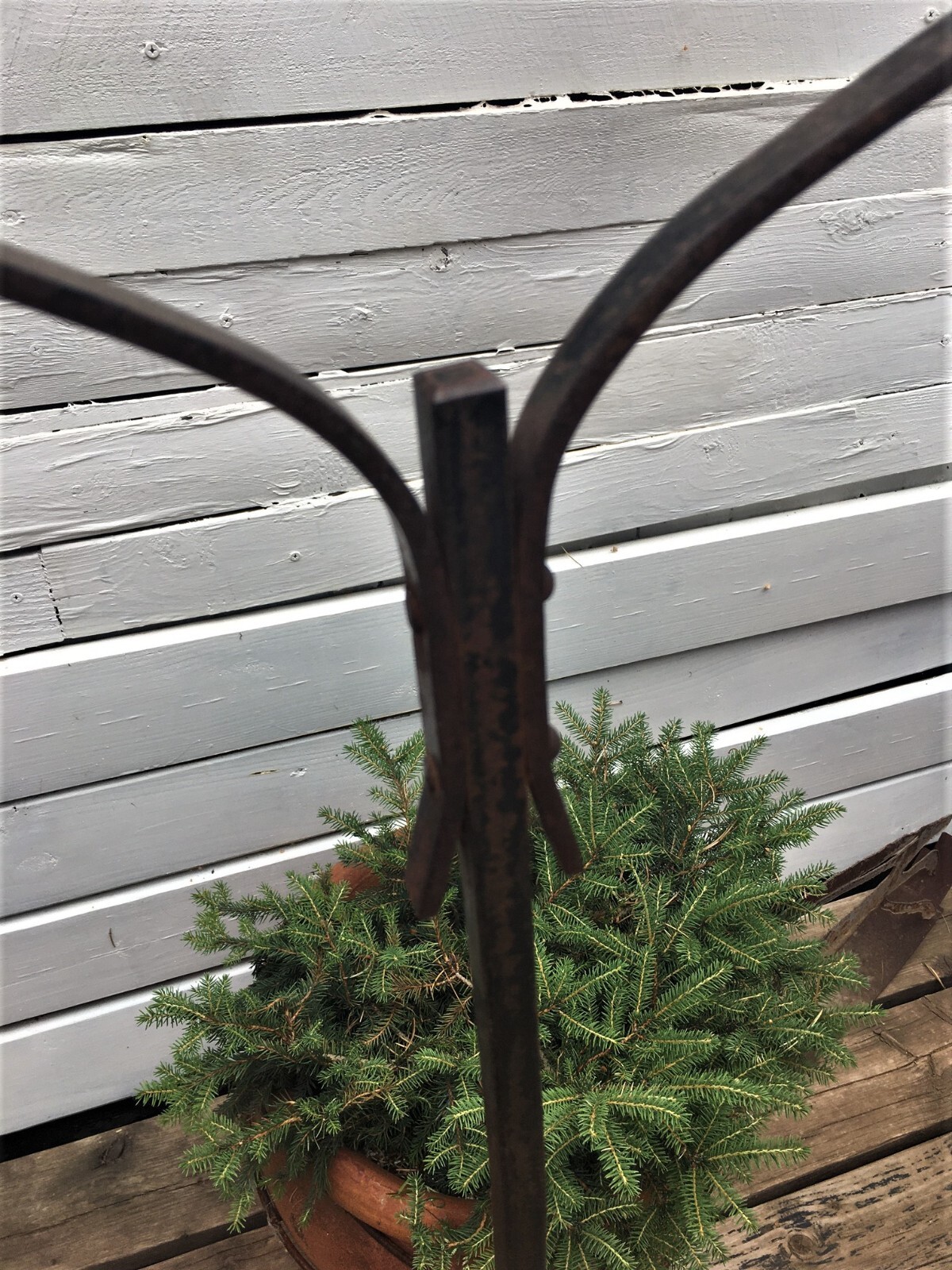 Antique Wrought & Cast Iron Bird Cage Stand PICK UP ONLY eBay