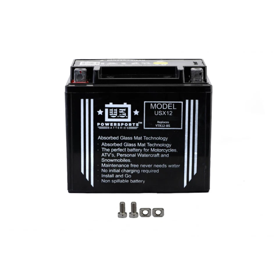 AGM Battery for DAELIM VJF 125 FI ROADSPORT 2008-2016 US Powersport - Image 2 of 4