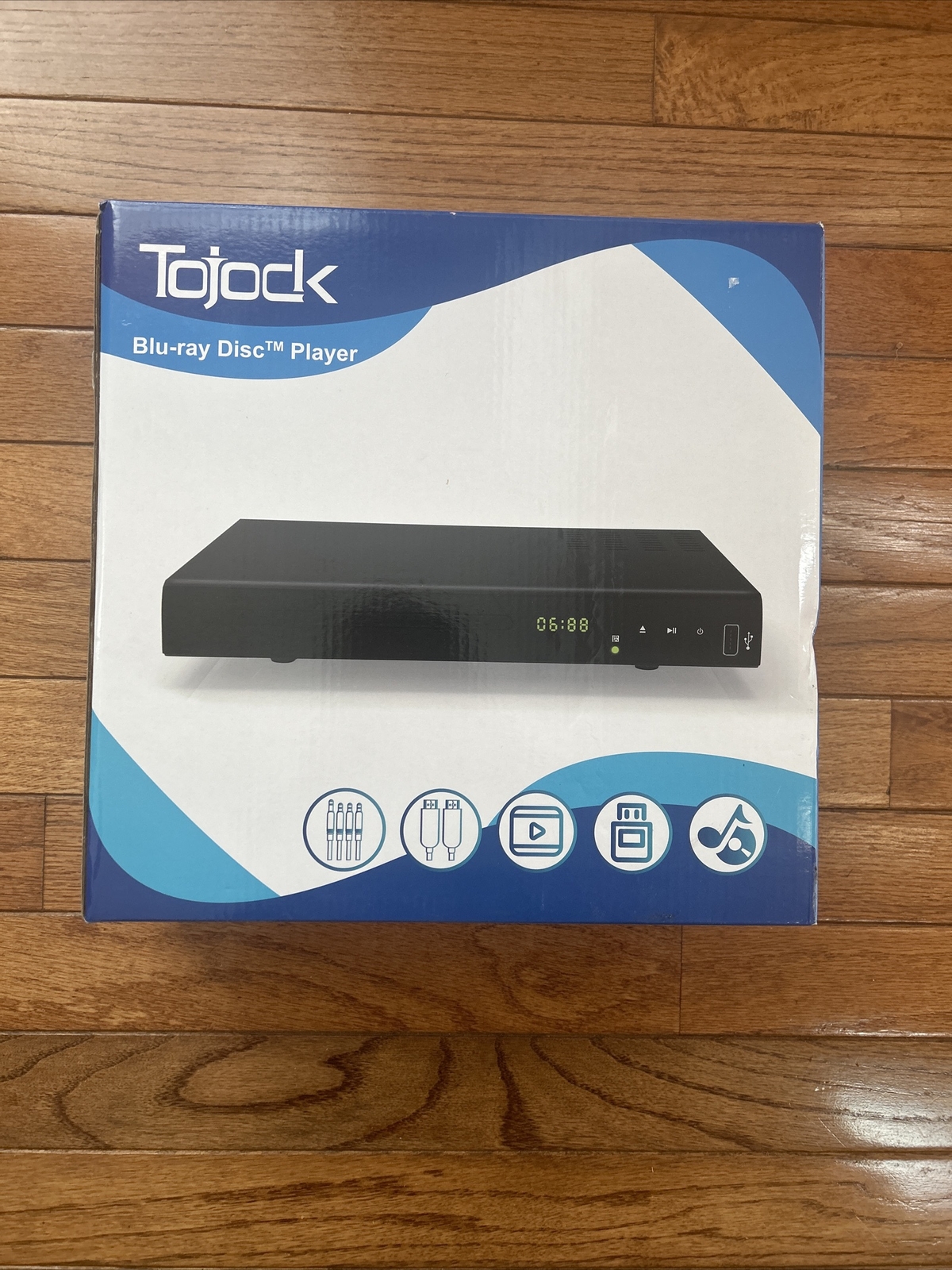 Tojock Blu Ray DVD Player 1080P Home Theater Disc System NEW NIB eBay