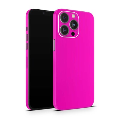 iPhone 15 14 13 12 Skin Aufkleber Pro Max Mini Schutzfolie Vinyl Skins Pink