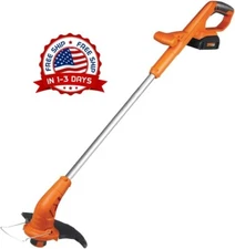 Desbrozadora De Hilo Inalámbrica Y Bordeadora De (Batería Y Cargador Incluidos)