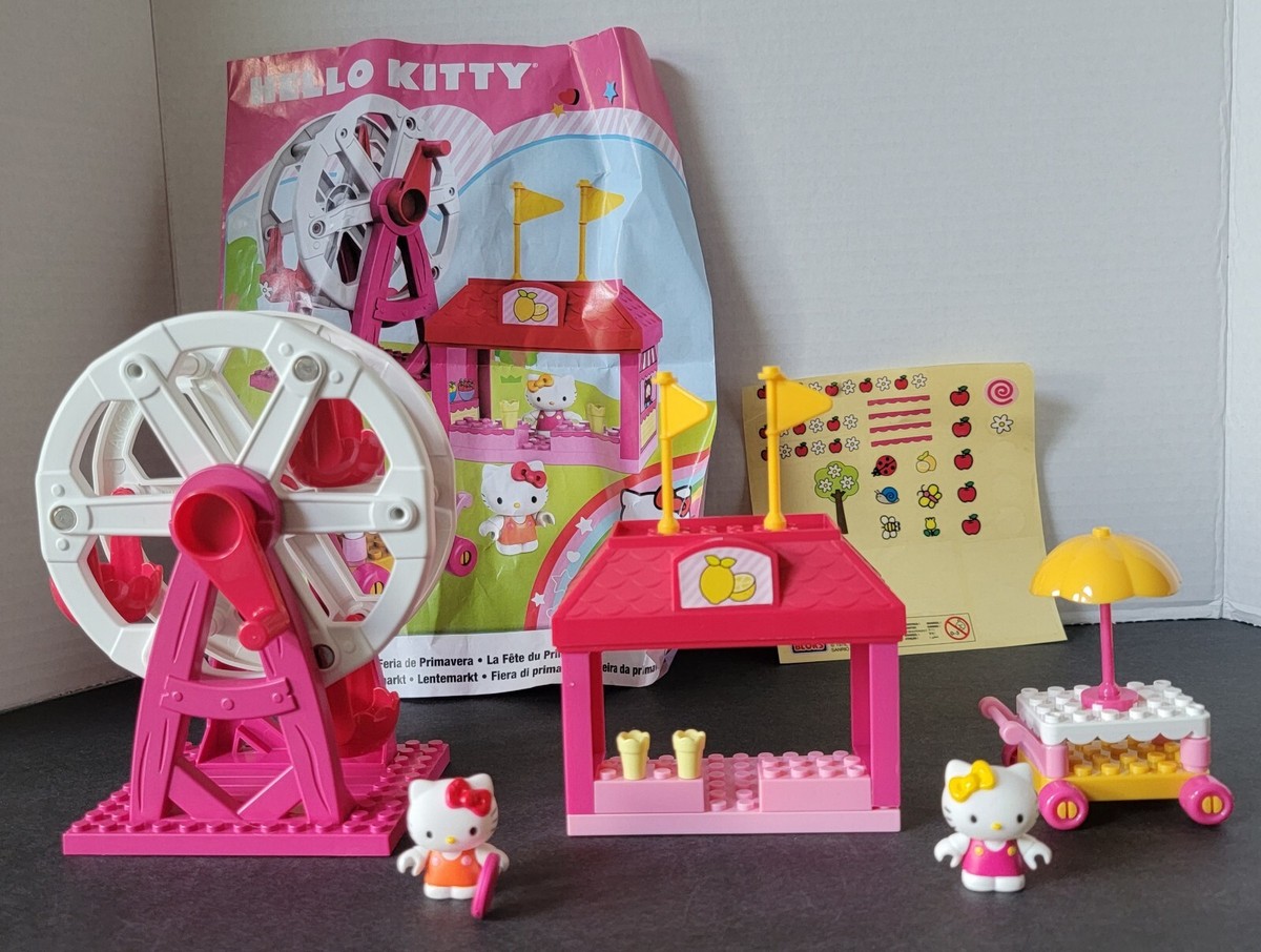 Hello Kitty Mega Bloks BRAND Compatible Spring Fair #10825 Ferris
