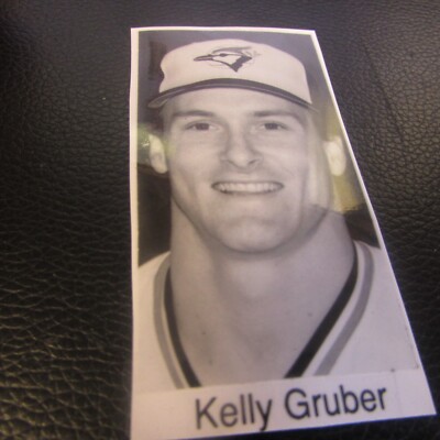 ORIGINAL - JOHN CERUTTI  - TORONTO BLUE JAYS  - SUPER GLOSS PRESS PHOTO - VG
