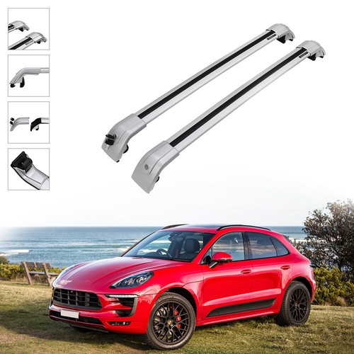 Silver Cross Bars Fit For Porsche Macan 20152023 Accessories Roof Rail