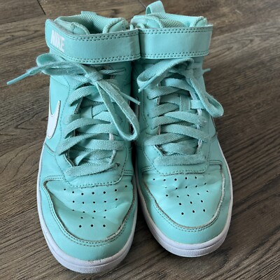 Nike Court Borough Mid 2 Casual Emerald Rise White CD7782 