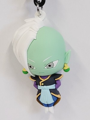 3D Foam Figural Key Chain Clip Monogram Dragon Ball Super Series 4 Goku Zamasu