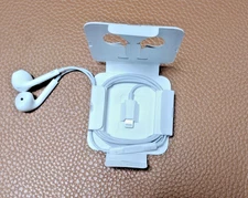 Apple Lightning Earpods + 3.5mm Adapter OEM Earbuds Brand New Never Used Clean