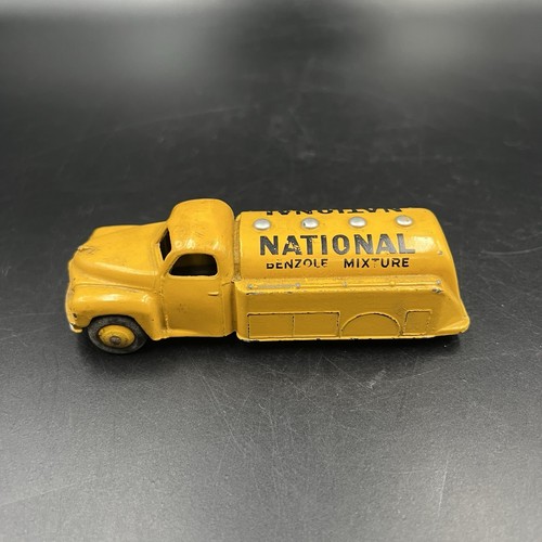 Vintage Dinky Toys Meccano 443 Yellow National Benzole Mixture Tanker BOXED VGC - Picture 6 of 15