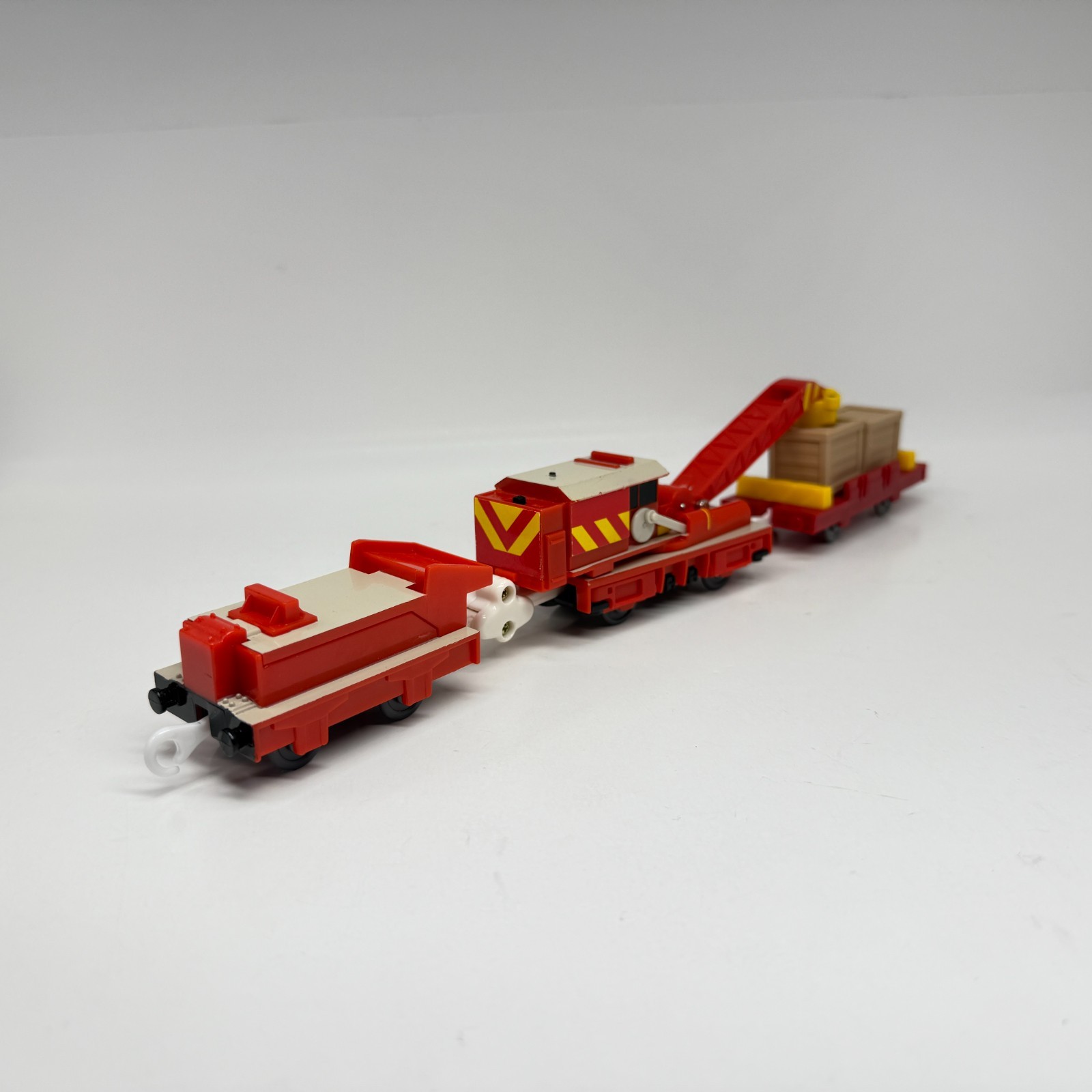 Thomas & Friends Trackmaster  ROCKY  Motorized  CRANE Train  Working watch Video