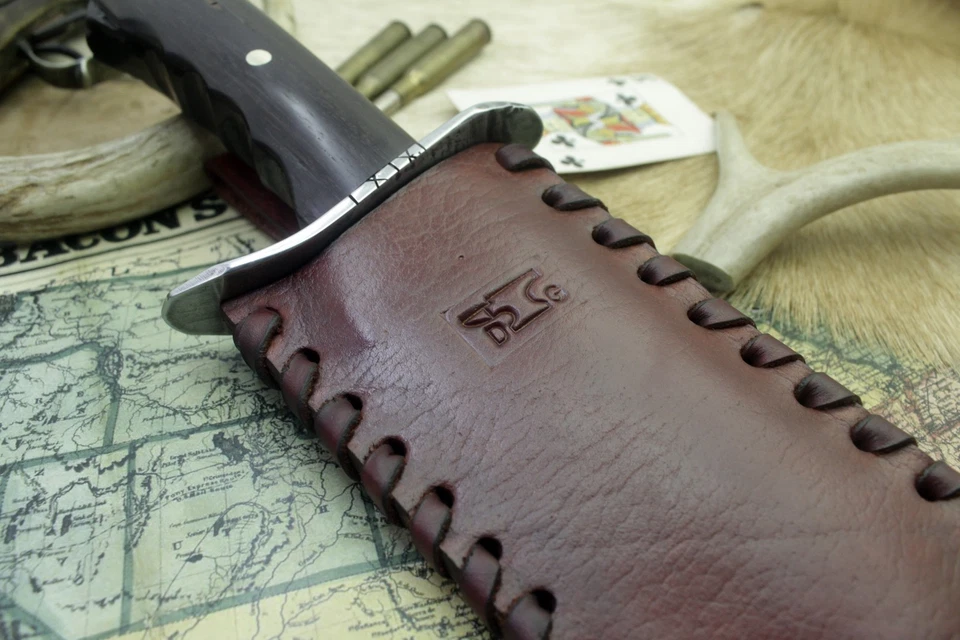 BOWIE KNIFE – RUSTIC WESTERN FRONTIER MOUNTAIN MAN COWBOY GAUCHO STYLE EDC - Image 3 of 4