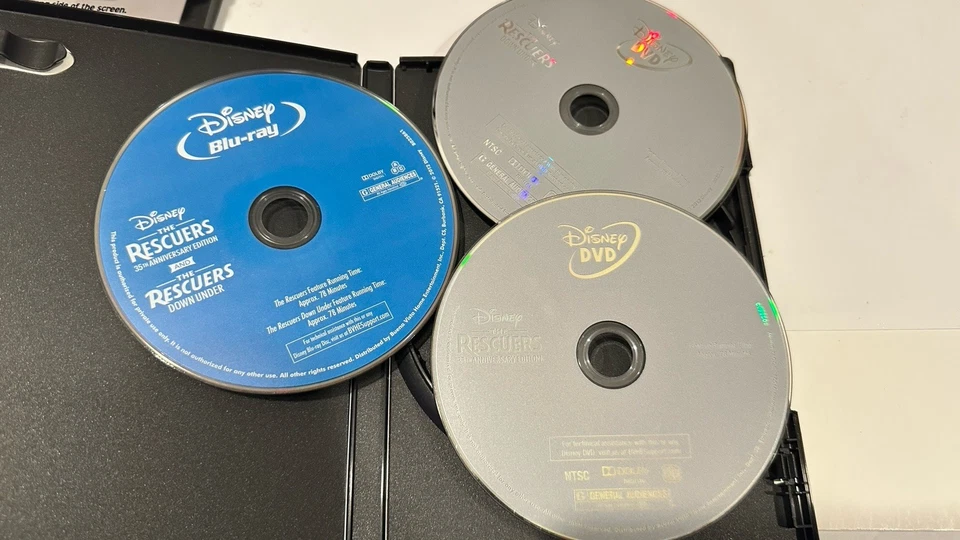 The Rescuers: 35th Anniversary Edition/The Rescuers Down Under (Blu-ray/DVD) - Image 3 of 3