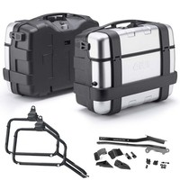 Givi TRK33 Seitentaschen + TräGer 33LT FüR Royal Enfield Scram 411 2022-2023
