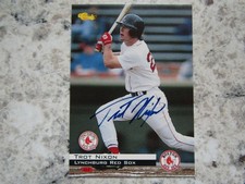 Red Sox Trot Nixon Signed Autographed 1994 Classic Lynchburg Red Sox Mint