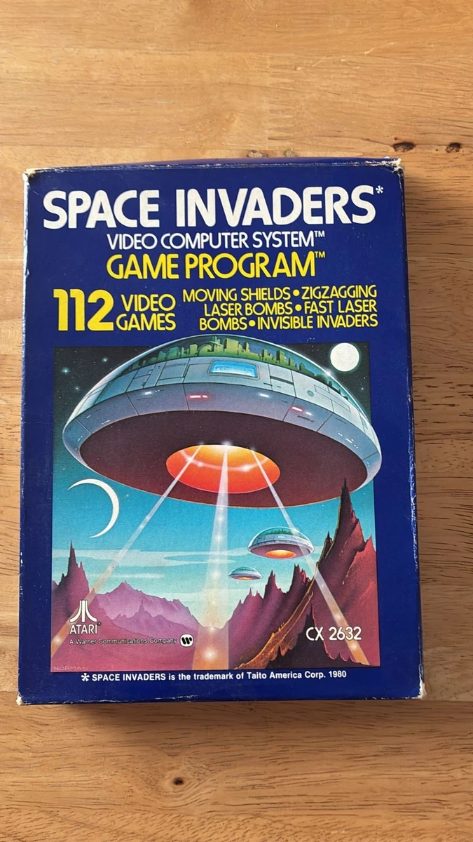 Space Invaders Sur Atari 2600 – Version PAL, Rare Et En Boîte