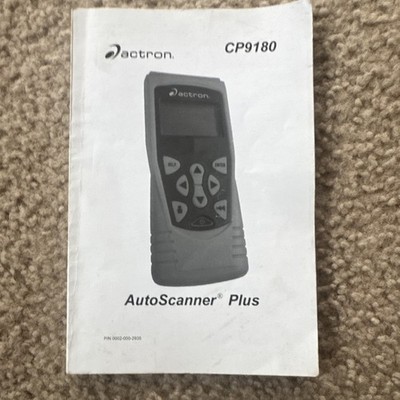 Actron CP9180 Auto scanner Plus