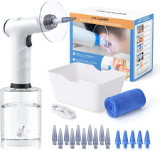 Ear Wax Removal, Electric Ear Cleaning Kit with Light, Fsa-Hsa-Eligible, Ear Irr