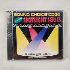 Sound Choice 8131 Country Hits Vol. 12 CDG Karaoke CD New Sealed