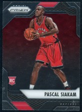 2016-17 Panini Prizm Pascal Siakam #220 Rookie RC Card Toronto Raptors. rookie card picture