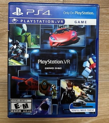 PlayStation VR Demo Disc 1 PS4 PlayStation 4 - Complete CIB