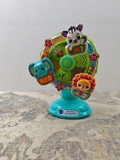 VTech Baby Sing Along Spinning Wheel, Baby Sensory Toy with Colours, Objects and
