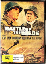 BATTLE OF THE BULGE - Henry Fonda, Robert Ryan, Ty Hardin, Robert Shaw - DVD