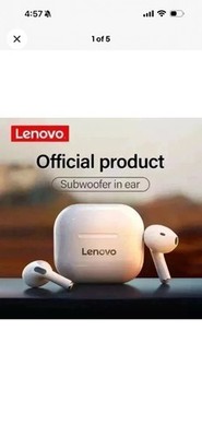 Lenovo Thinkplus LivePods LP40pro Wireless Bluetooth Earbuds