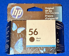 HP 56 Black Genuine/Original Inkjet Ink Cartridge for HP Printers