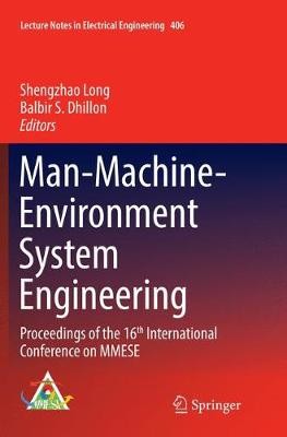 Mensch-Maschine-Umwelt Systemtechnik - 9789811095917