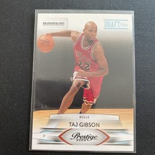 2009-10 Panini Prestige Draft Picks Light Blue /999 Taj Gibson #226  RC Bulls