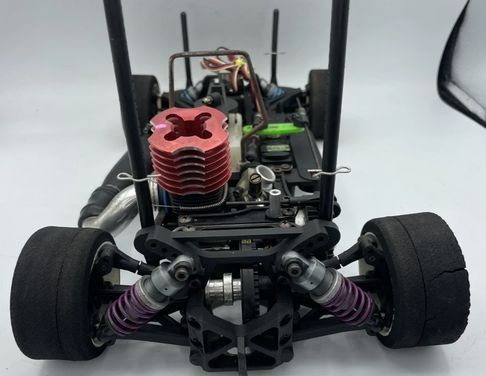 For parts Mugen MTX-2 vintage chassis with engine - image 4 of 4