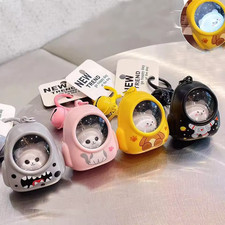 Cartoon Kitten bear luminous keychain