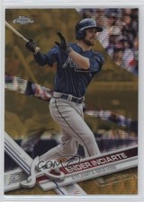 2017 Topps Chrome Gold Refractor 41/50 Ender Inciarte #31 b4d