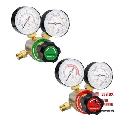 Oxygen Acetylene Regulator Set, CGA540 and CGA200 (Type ''A'') Outlet Connection