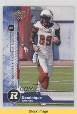 2018 Upper Deck CFL Blue Dominique Rhymes #45 READ r6v