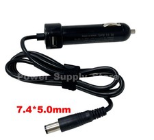 65W 90W 19.5V 4.62A DC Car Charger Adapter For Dell Latitude E5540 E5550 E6440