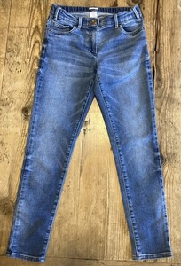 CREWCUTS Sz 12 Cotton Blend Girls Blue Jeans (READ)