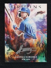 2021 Panini Chronicles Origins Signatures Silver Ink Andres Gimenez Auto r0j