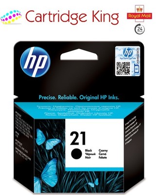 Original HP 21 schwarze Tinte für HP Fax 1250 Drucker