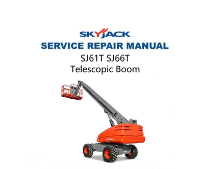 Skyjack SJ61T SJ66T Telescopic Boom Service Manual | USB & Link | eBay