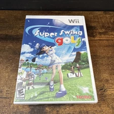 Super Swing Golf (Nintendo Wii, 2006) TECMO Game New Sealed