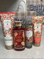 Bath Body Works Vera Bradley Peach Blossom Nectar Mist Cream Wash Set 8-10oz