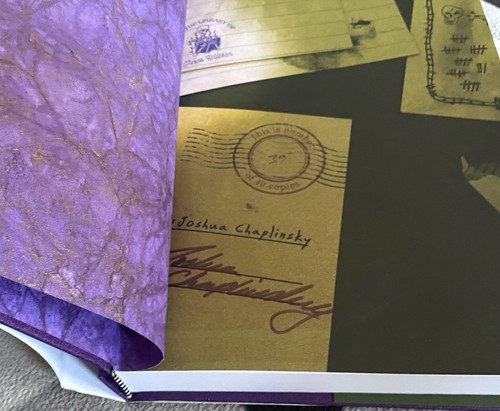 Letters To The Purple Satin Killer SIGNED/NUMBERED ONLY 40 cc’s Thunderstorm OP - Picture 2 of 3